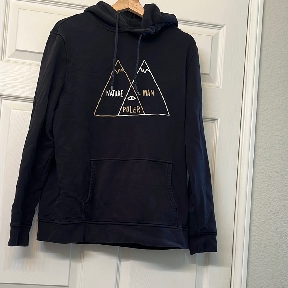 Poler Black Hoodie for Men